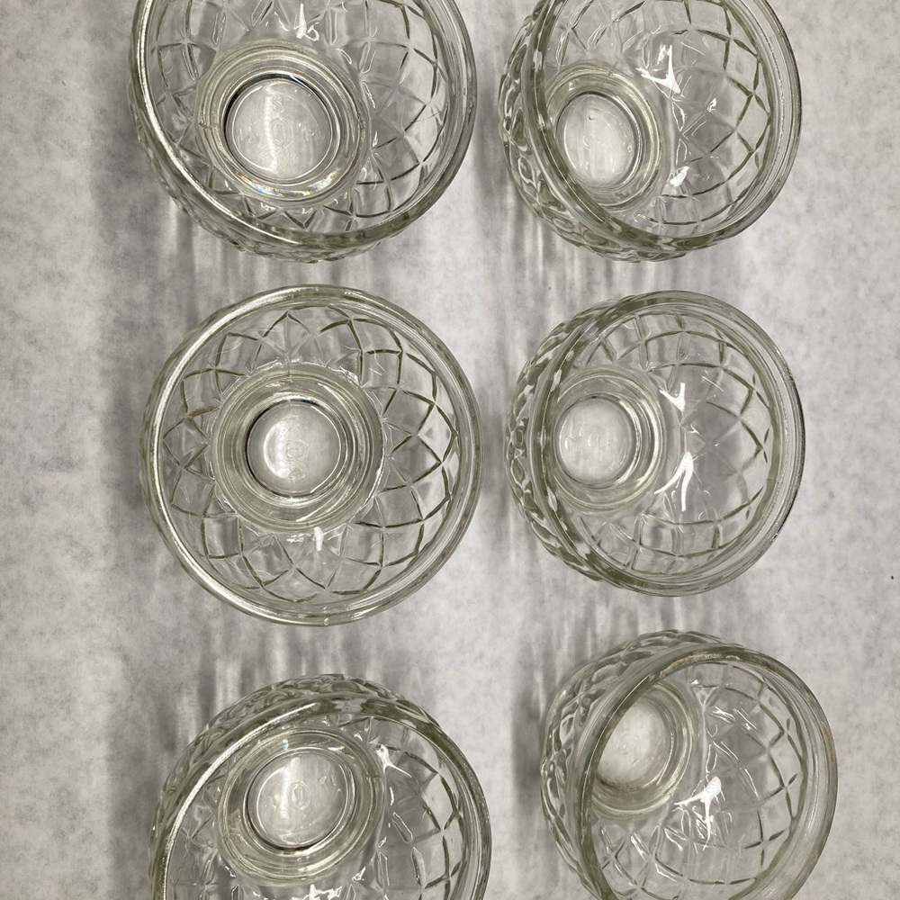 Vintage dessert cups
